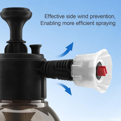 Snow Foam Sprayer 2L Pump Up Snow Cannon Gun No Pressure Washer Needed Heavy Duty Pressurised Foam Blaster with Two Nozzles for Car Washing Valeting & Home Cleaning