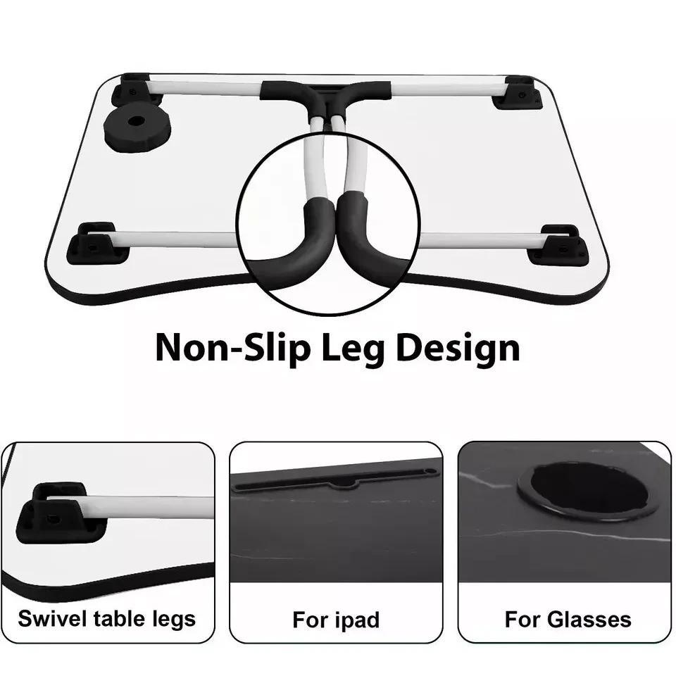 Portable Table Folding Laptop Computer Bed Tray Breakfast Reading Lap Desk Stand