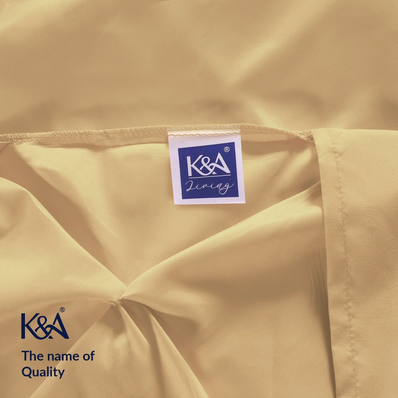 K&A® Pintuck Pinch Pleat Duvet Cover Set with Zipper Closure including Pillowcase – Ultrasoft Brushed Microfiber – Easy Care & Machine Washable