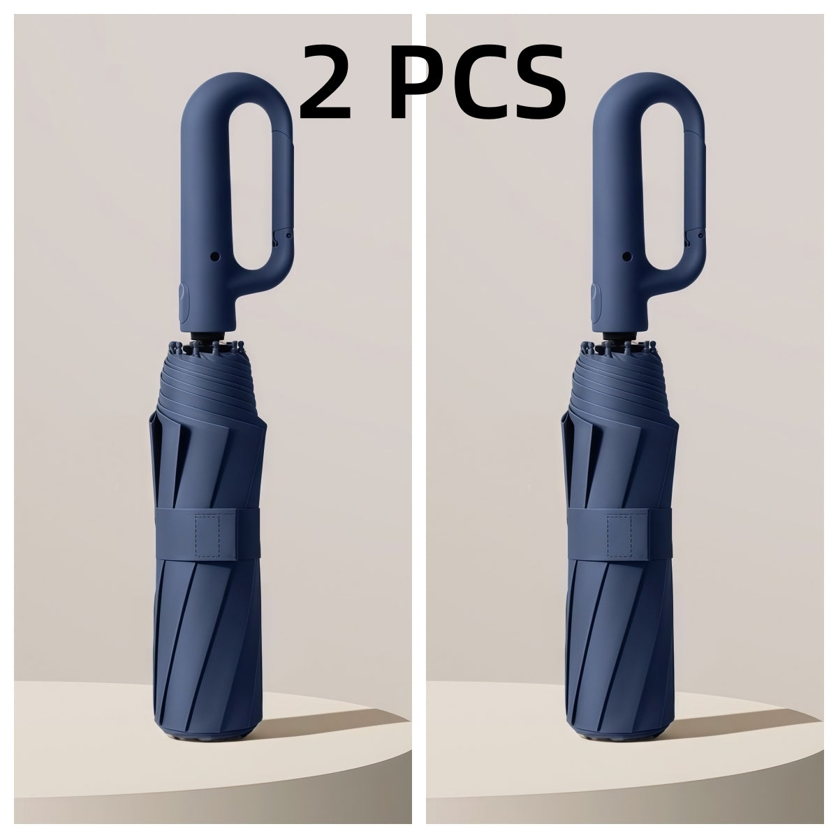 Fully Automatic Buckle Folding Umbrella, 2 Discounted Sets, And Shading, Suitable for Men And Women, Travel Umbrella, with a Diameter of 106Cm/41.2-Inch When Opened, Sturdy And Durable, Personalized High-Quality Umbrella