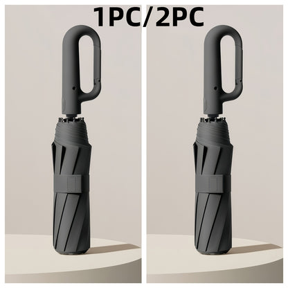 Fully Automatic Buckle Folding Umbrella, 2 Discounted Sets, And Shading, Suitable for Men And Women, Travel Umbrella, with a Diameter of 106Cm/41.2-Inch When Opened, Sturdy And Durable, Personalized High-Quality Umbrella