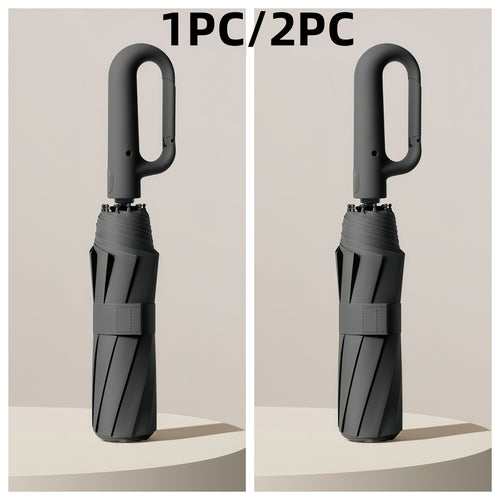 Fully Automatic Buckle Folding Umbrella, 2 Discounted Sets, And Shading, Suitable for Men And Women, Travel Umbrella, with a Diameter of 106Cm/41.2-Inch When Opened, Sturdy And Durable, Personalized High-Quality Umbrella