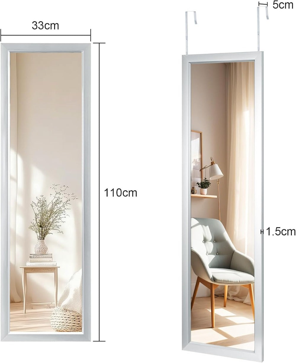 Over-Door Full-Length Mirror - dimensions detail 22