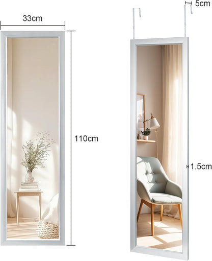 Over-Door Full-Length Mirror - dimensions detail 22