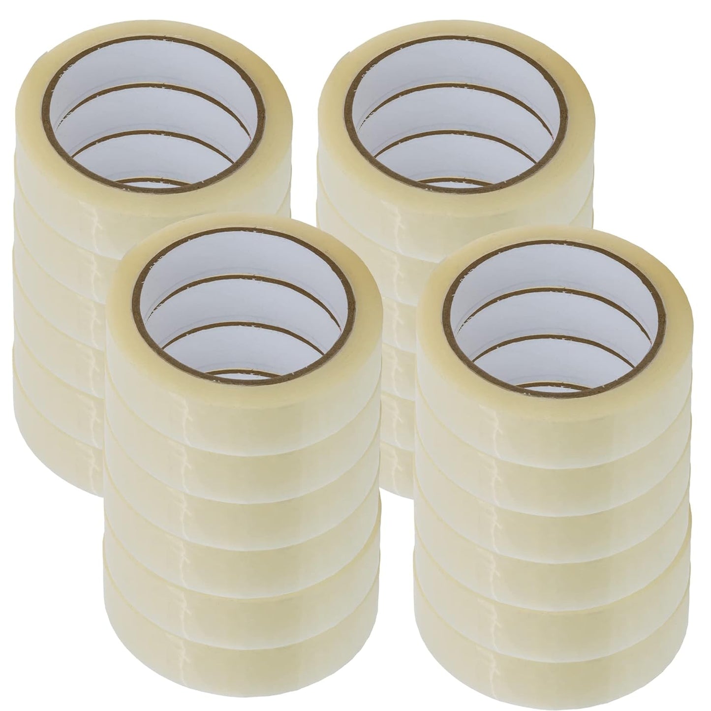 6/12/24 x Coselena Heavy Duty Cellotape Sellotape Strong Packaging Tape (24mm X 66m) Self Adhesive - High-Strength - Secure Sticky Tape for Parcel Boxes & Moving Boxes