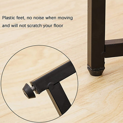 2-Tier Round Side Table - Multi-Level Storage Coffee Table for Plants/Lamps, Space-Saving Sofa/Bedside Organizer (15.75×15.75×18.5")