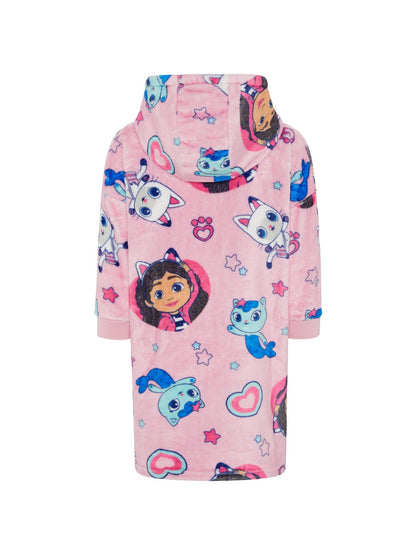 DREAMWORKS GABBY'S DOLLHOUSE Gabby'S Dollhouse Wearable Blanket Hoodie, Stocking filler xmas gift