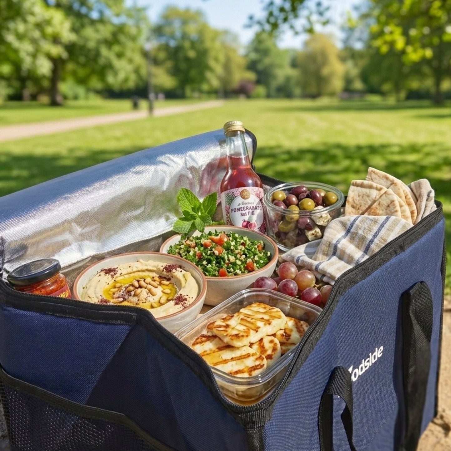 Extra Large 50L Insulated Cooler Bag For Hot/Cold Food & Drink Delivery