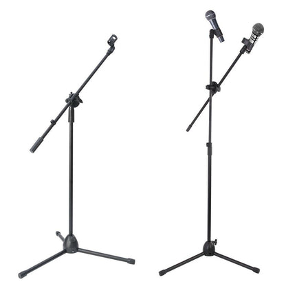 Ground Support Stand, Adjustable Microphone Stand, Floor-standing Microphone Stand, Microphone Tripod Stand