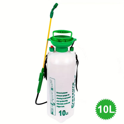 1pc 5/8/10L Multi Pressure Sprayer | Car Fence Sprayer Cleaner | Water Pump Sprayer | Garden Weeding Ideal with Weed Killer, Pesticides, Insecticides, Fungicides - Ideal with Insecticides Fungicides