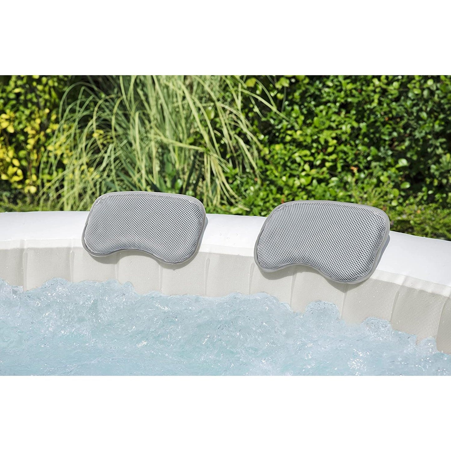 Bestway Lay-Z-Spa Padded Pillow Neck and Head Support for Hot Tub Set of 2