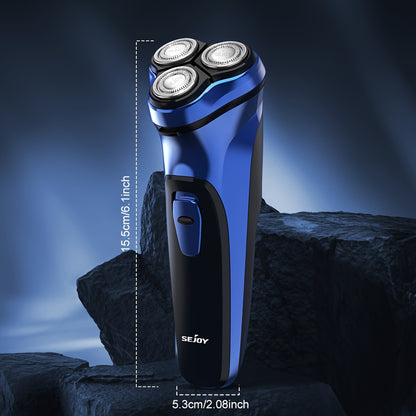 Electric Razor for Men, Electric Shaver for Men Face, Rechargeable Shaver with Pop Up Trimmer