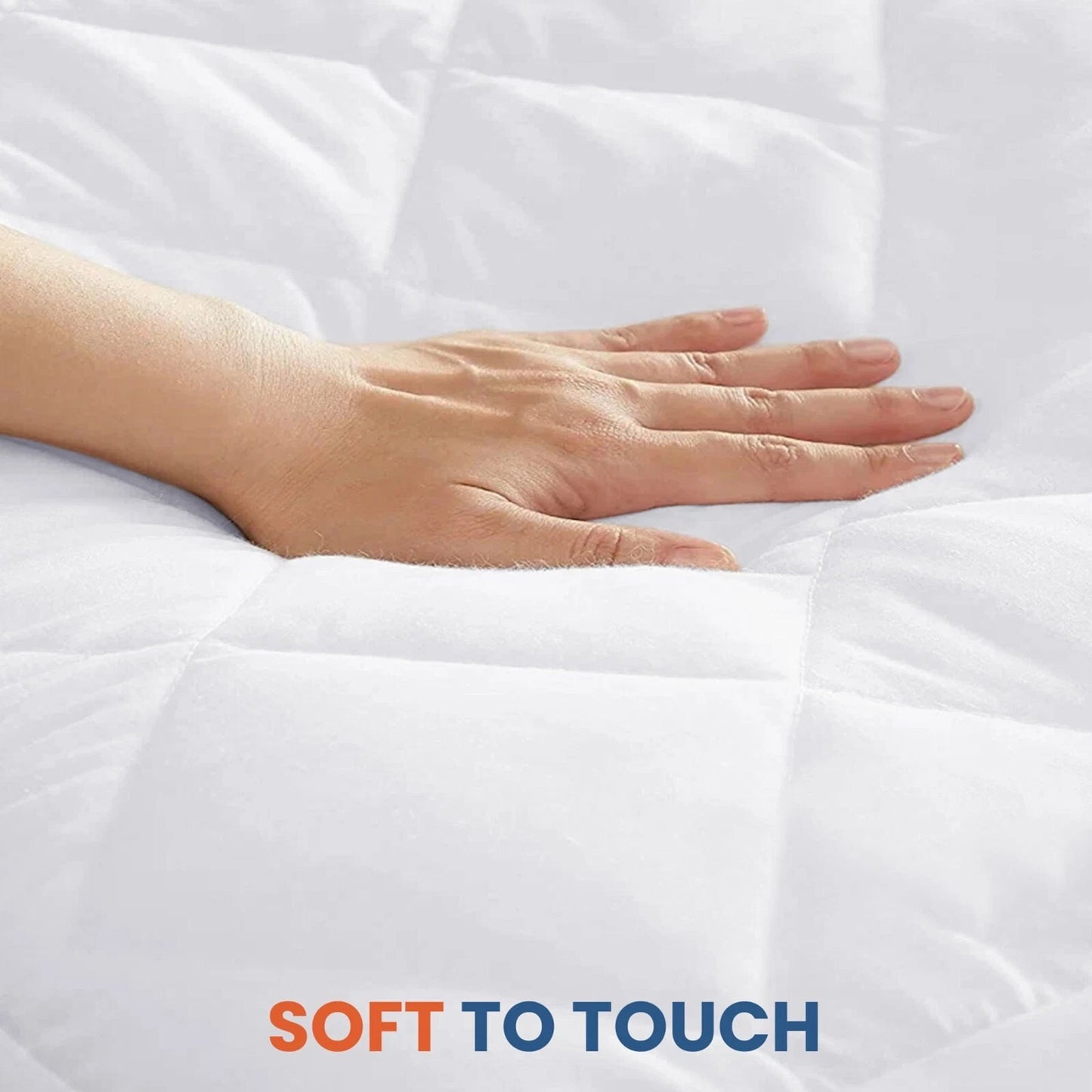 4B Quilted Waterproof Mattress Protector Extra Deep 30cm with Quilted Top Layer and All-Around Elastic, Designed for Stable Mattress Fit and Easy Maintenance, Suitable for Home Use, Guest Rooms and Let Properties, Available in Single Small Double 4FT Doub