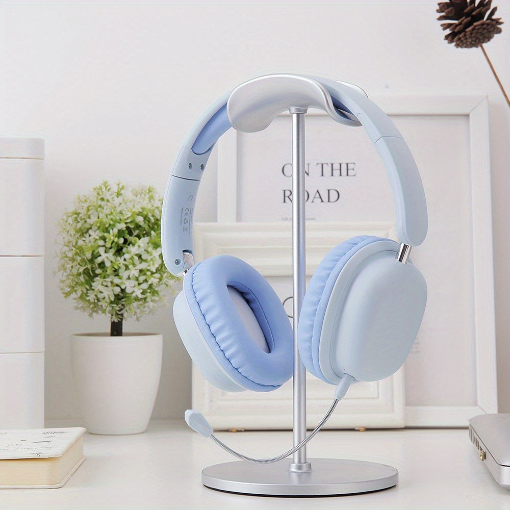 Foldable Over-Ear Headphones with Detachable Microphone - product view 7