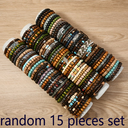Random 15/26/41/72pcs Bead Gift Combination, Random Pattern And Color in Picture, Christmas Gift, Halloween Gift, New Year Gift