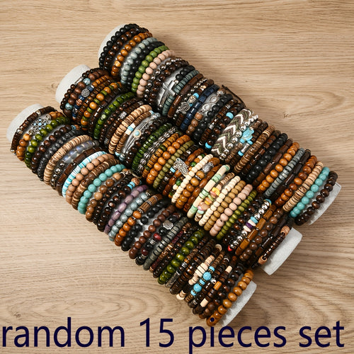 Random 15/26/41/72pcs Bead Gift Combination, Random Pattern And Color in Picture, Christmas Gift, Halloween Gift, New Year Gift