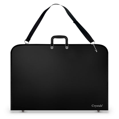 A3 Art Portfolio Case Artist Portfolio Carrying Case with Shoulder Strap, Weather-Resistant Student Portfolio Drawing Painting Sketch Project Folder Bag