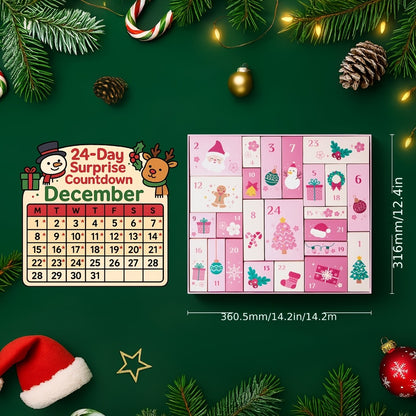 Sakura 24 Days of Beauty Advent Calendar 2026 – Radiance Skincare & Bath Body Gift Set for Women, Face Cream, Lip Balm, Foot Cream, Body Wash & Serum, Christmas Gift for Her