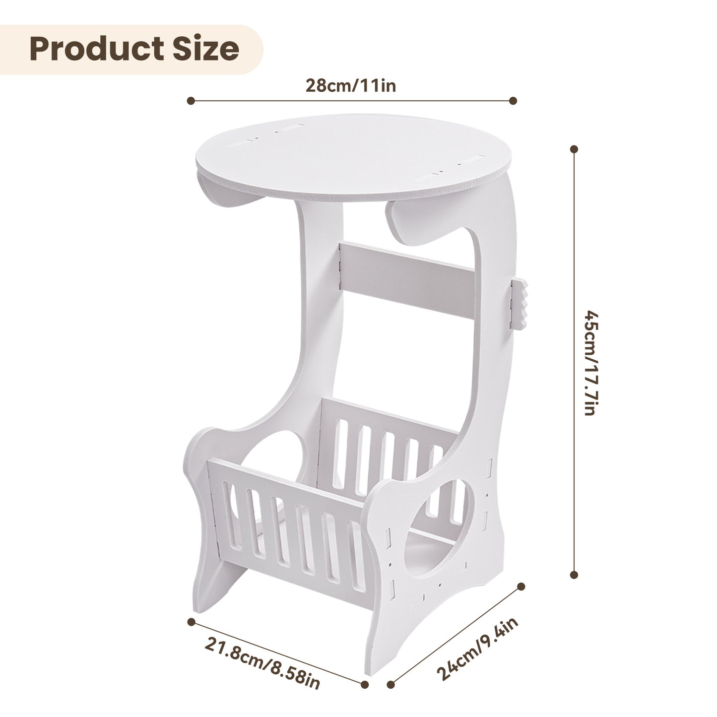 Bedside Tables Bedside Drawers Cabinet Side End Table Nightstand Storage Organizer Home Stand for Home Bedroom