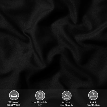 Waterproof Fitted Bed Sheet Deep Pocket Mattress Protector Cover | Soft Breathable Noiseless Fitted Sheet for Bedroom, Hotel & Home | Machine Washable Elastic Bed Cover Fits Up to 30cm Mattress