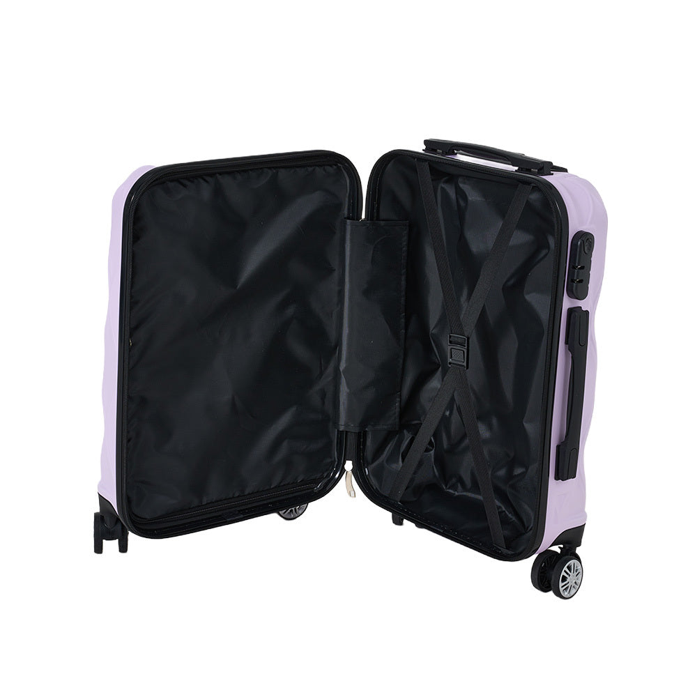 Luggage Sets of 2 Piece, Suitcase Set, Cabin Suitcase with Wheels, Hand Luggage Suitcase and Toiletry Bag with Beauty Case, 20''+14'' Inch