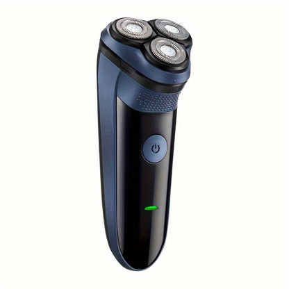 Men'S Electric Razor, Dry And Wet Men'S Electric Shaver, USB Rechargeable Rotary Shaving Machine, Holiday Gift for Him, Father'S Day Gift