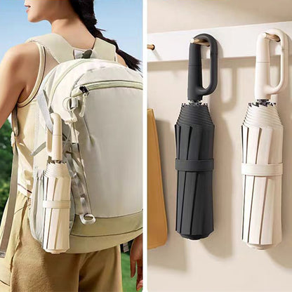 Fully Automatic Buckle Folding Umbrella, 2 Discounted Sets, And Shading, Suitable for Men And Women, Travel Umbrella, with a Diameter of 106Cm/41.2-Inch When Opened, Sturdy And Durable, Personalized High-Quality Umbrella