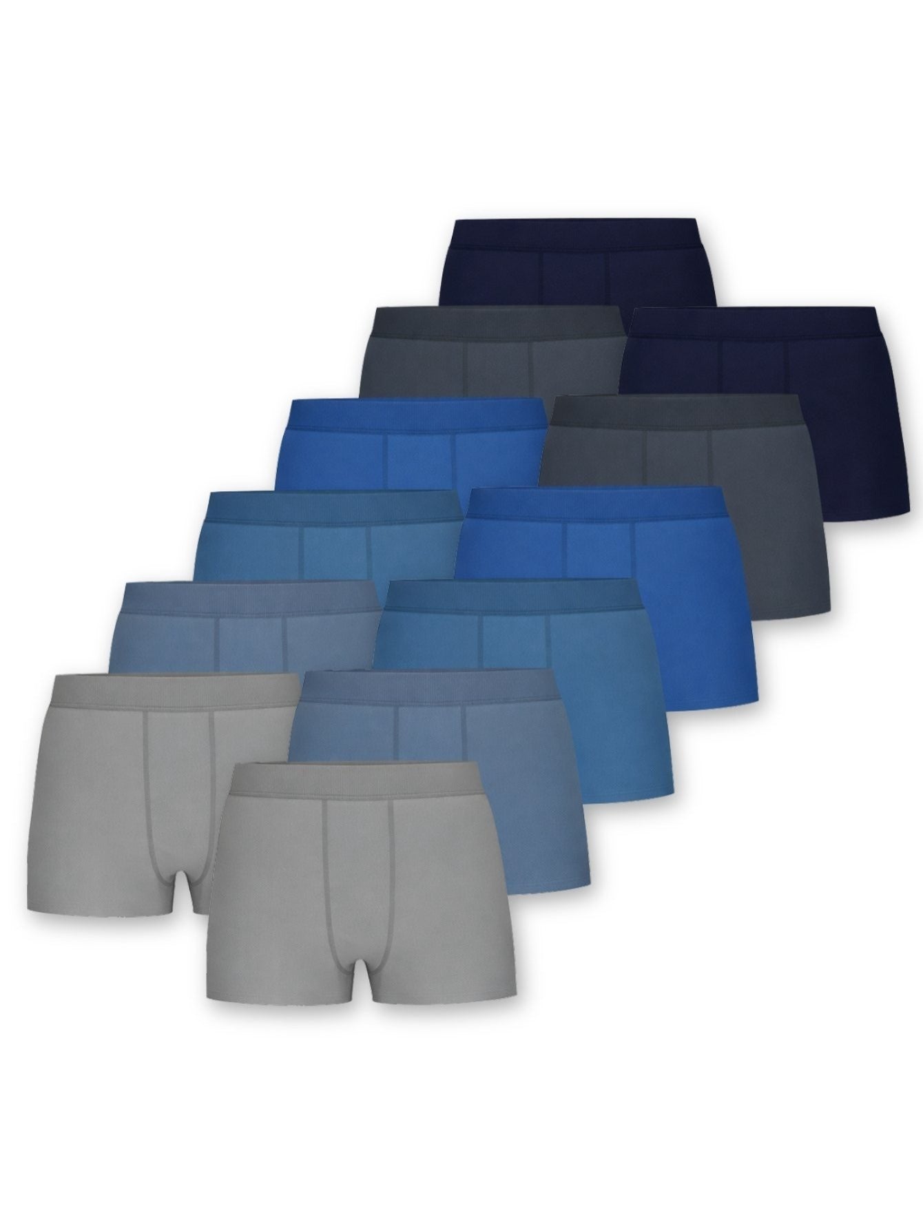 12 Pack Boys Boxers Ages 5-13 Years – Soft & Breathable Cotton Boys Boxer Shorts – Durable Multipack Kids Boxers - Breathable & Anti Chafing Cotton Boxer Shorts for Kids