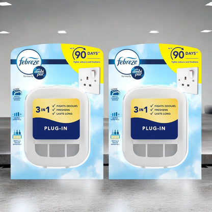 Febreze Air Freshener 3Volution Plug In Unit (Device Only, No Refills Included)