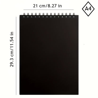 4pcs Acid Free Sketch Book Set - Artist Drawing Book Paper - 120 Sheets Spiral Bound Art Sketchbook, Art Supplies For Beginner, Craft Activities, For Drawing Coloring Sketching - A4/A6
