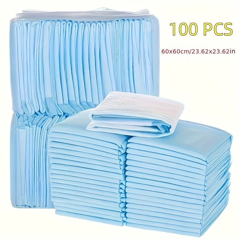 100 Disposable Pet Diapers Highly Absorbent Puppy Training Pads 45x60 Christmas Ornaments 60x60 Leak-proof Quick-drying Design 60x90 Pet Deodorant Diapers for Potty Training Make a Great Christmas Gift