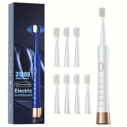 Sonic Electric Toothbrush - High Power Rechargeable Toothbrushes, 5 Adjustable Modes Father'S Day, Mother'S Day Gift