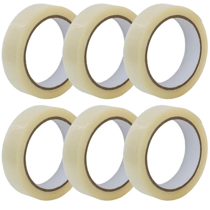 6/12/24 x Coselena Heavy Duty Cellotape Sellotape Strong Packaging Tape (24mm X 66m) Self Adhesive - High-Strength - Secure Sticky Tape for Parcel Boxes & Moving Boxes