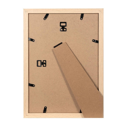 Set of 3 Wooden A3 Picture Frames with Mount, Freestanding & Wall Mountable, Ideal for Posters, Certificates, Photos