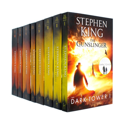 Stephen King Dark Tower Collection 8 Books Box Set (1 to 8) Gunslinger, Horror, Fantasy, Adventure, Thriller, Supernatural Fiction, Best Seller