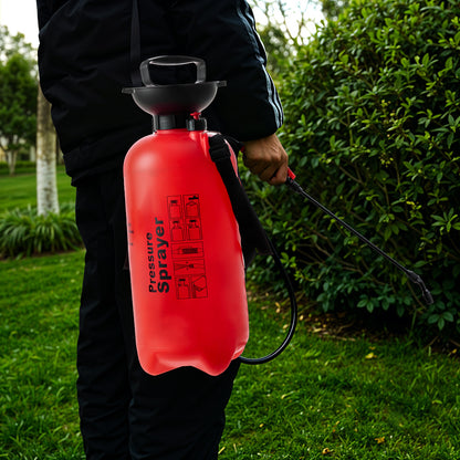 5/8L Garden watering air backpack portable lawn irrigation pressure sprayer available in green, red or blue