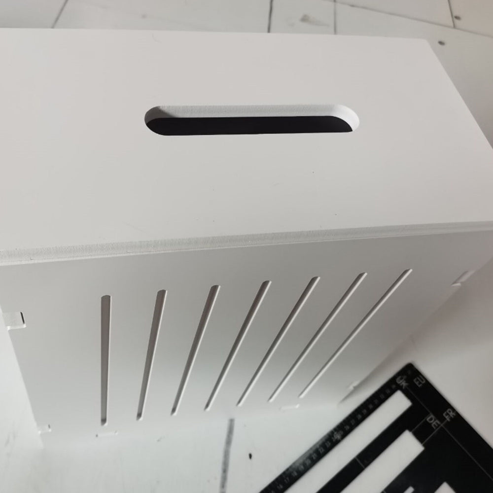 White Toilet Cleaning Product Storage Tidy Box Unit Bathroom UNIT TIDY Case Holder