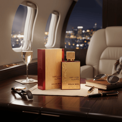 [Luxury Arabian Inspired Woody Gentlemen Fragrance for Men] - Timeless Elixirs Rouge Man 100ml EDT Long Lasting Men'S Perfume To Attract Women – - Sophisticated and Long-Lasting Men'S Fragrance Spray Natural Scent - Excellent Value Modern Masculine Fragra
