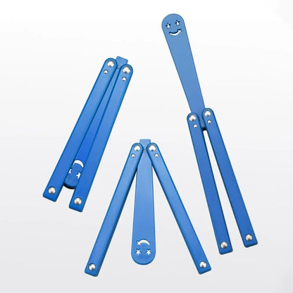 Flippers Bushings System Portable And Safe Sensory Fidget Stress Toys 3D Printed Toys with Integral Channel Handle for Training