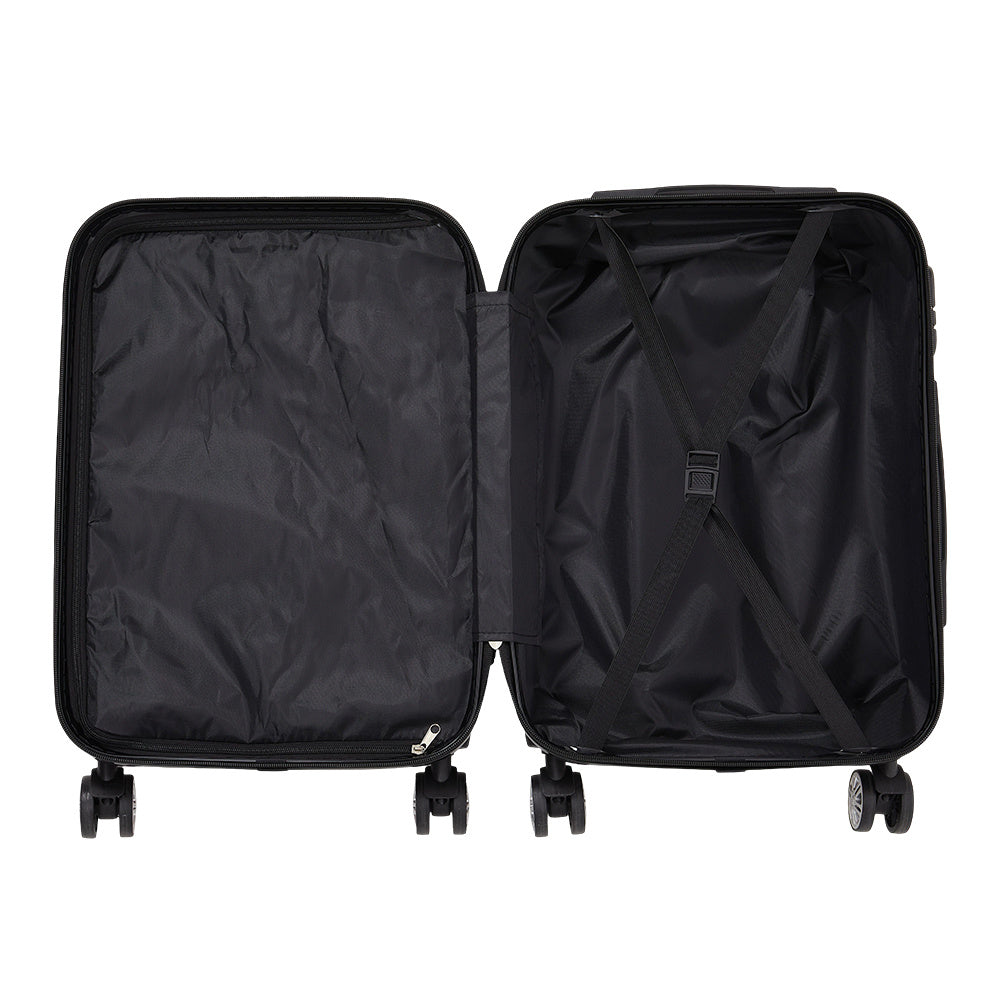 20 Inch Travel Suitcase with Spinner Wheels, Durable Hardshell Carry on Luggage for Business Trips & Weekend Getaways, Lightweight Rolling Luggage for Men & Women, Fashion Luggage