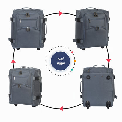 Ryanair Carry On Hand Luggage Suitcase Lightweight Travel Cabin Approved Trolley Bag with Wheels Suit Case Hand Luggage