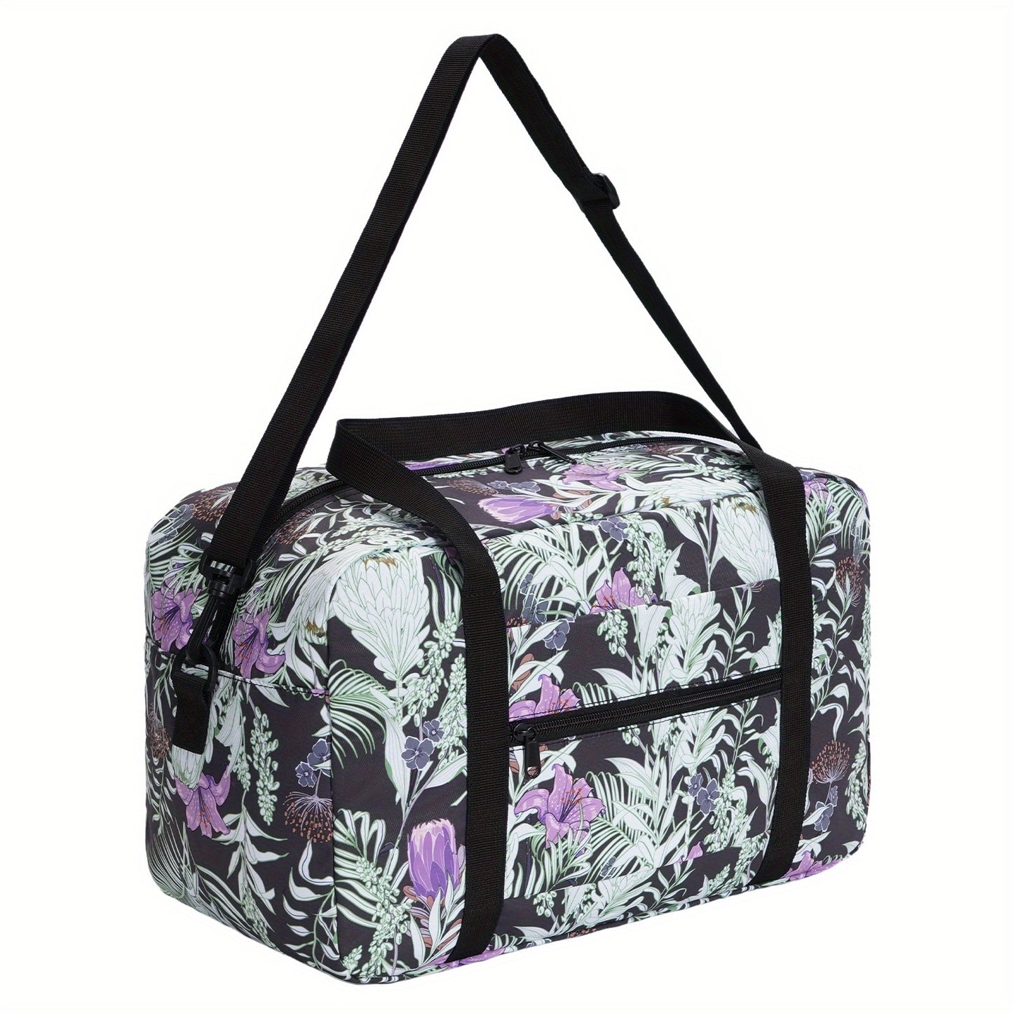 Small Cabin Bag , Foldable Underseat Carry-On Duffel with Shoulder Strap , Durable Fabric & Reinforced Stitching , Lightweight Hand Luggage Holdall for Men, Women & Travellers , 20L 40x20x25 , Best Summer Travel Essential, Christmas Gift