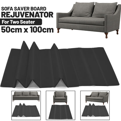 1, 2 & 3 Black Sofa Rejuvenator Boards, Sofa Seat Support Boards, Sofa Saver, Adjustable/Foldable Sagging Sofa Support, BOARD