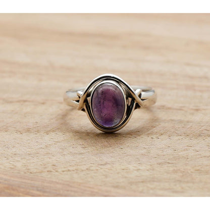 925 Sterling Silver Natural Gemstone Designer Ring~ Natural Gemstone Ring ~ Amethyst, Labradorite, Rainbow Moonstone, Carnelian, Malachite, Gift For Birthday
