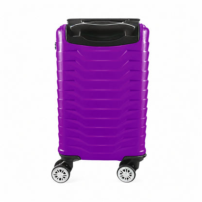 Direct Luggage Underseat Cabin Case 40 x 25 x 20 cm RyanAir Approved Size with Combination Lock and Detachable 360° Wheels T-HC-US-1627