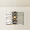 Moroccan-Style 30 cm Drum Ceiling Light Shade - product view 1