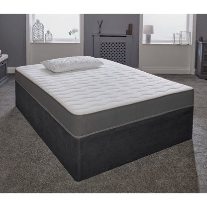 Hybrid Spring Mattress 18CM Deep Memory Foam Open Coil Kids Single Double King All Sizes UK Made BS7177