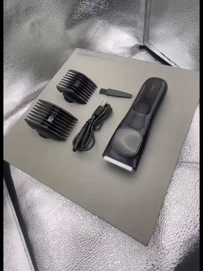 Men And Women'S Groin And Body Hair Trimmer, Electric Ball Trimmer Public Trimmer, with 2pcs Protective Cover Kit, Ceramic Blade Head, Dry Wet Dual-Use Shaver, - USB Rechargeable Electric Shaver, Hair Clipper, Hair Scissors, Shaver, Razor