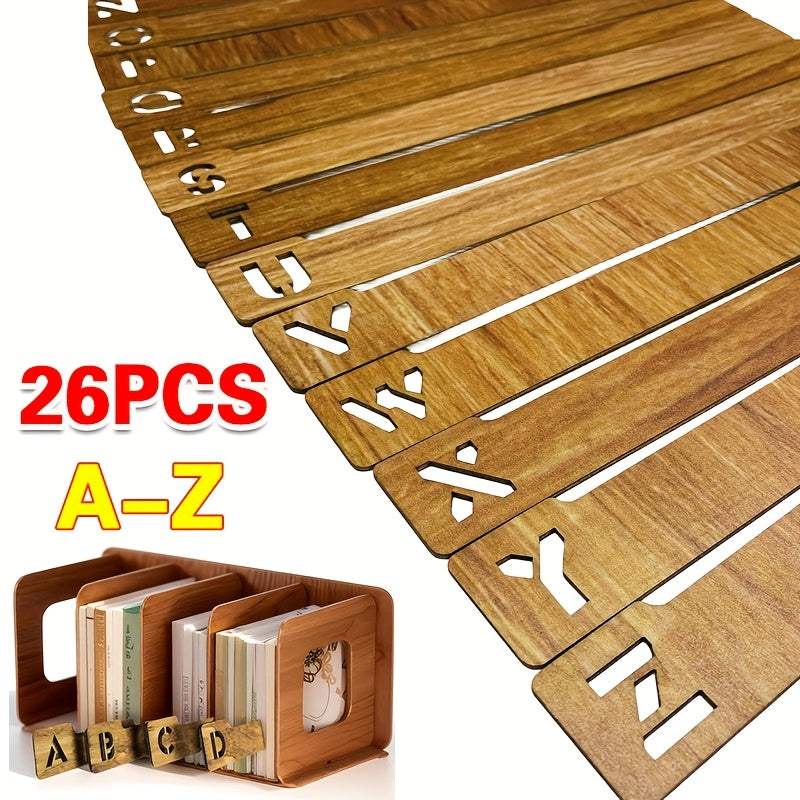 Vinyl Record Dividers Premium-Wooden Music Deviders For Lps-and Record