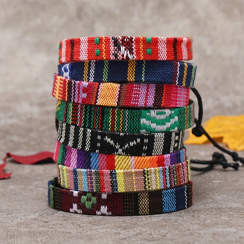 72pcs Ethnic Style Unisex Hand Rope Bangle Bangle Bracelet, Winter Bangle Bangle Bracelet, Hand Rope, Christmas Gift, Halloween Gift, New Year Gift